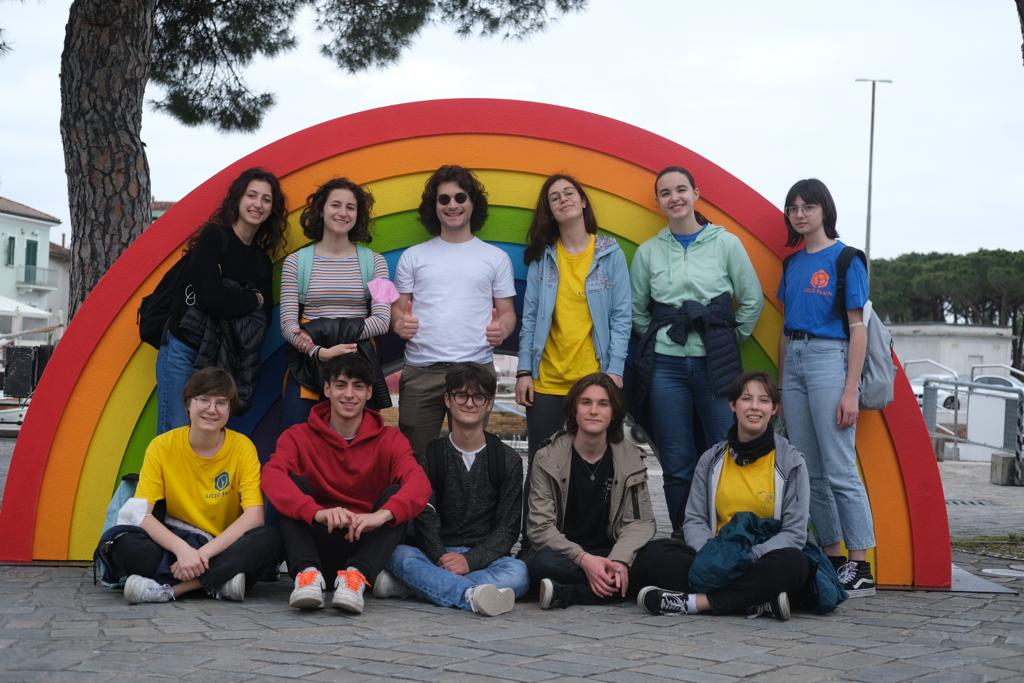 Squadra femminile e mista Liceo Fanti - Carpi - Cesenatico 2022