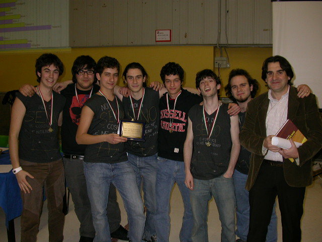 Coppa Ruffini 2008 - Prima Classificata - Liceo Tassoni