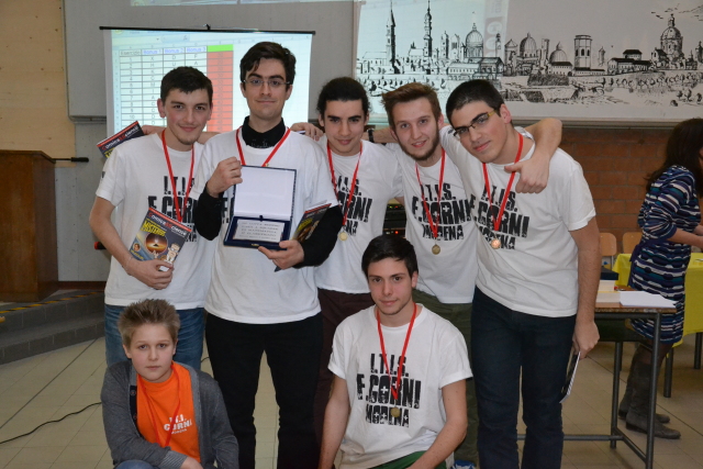 Coppa Ruffini 2014 - ITI Corni - Terza Classificata