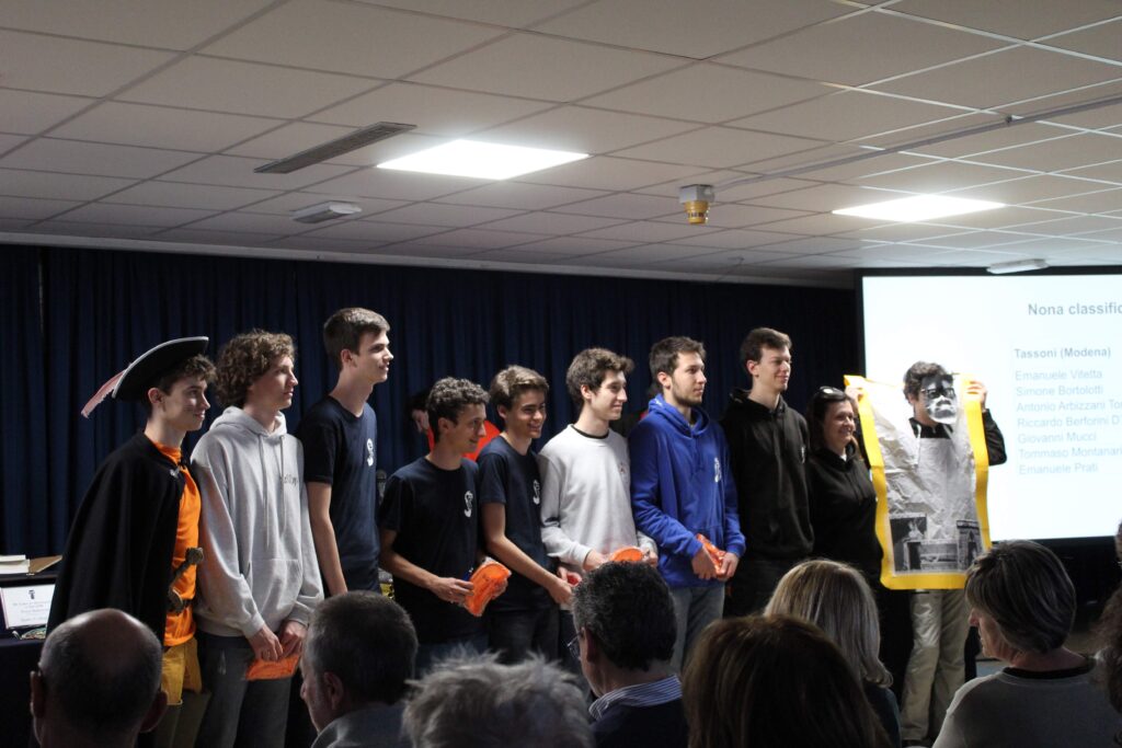 Finale gara a squadre nazionale - Liceo Tassoni - Nona classificata