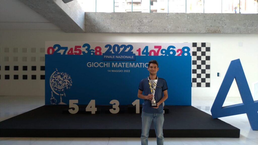 2° classificato Finale Nazionale Campionati internazionali di giochi matematici - GP