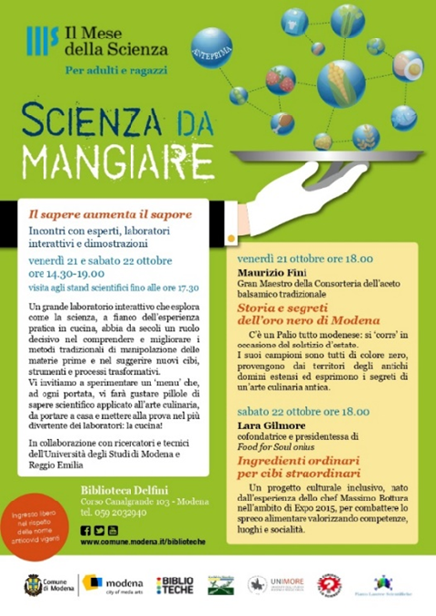 Cartolina pubblicitaria a cura dell’Ufficio Stampa del Comune di Modena